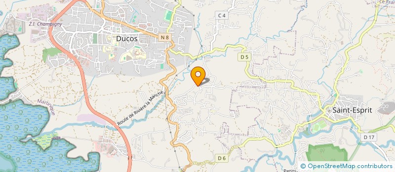 localisation de l'entreprise MONSIEUR BERNARD BERNABE  DUCOS