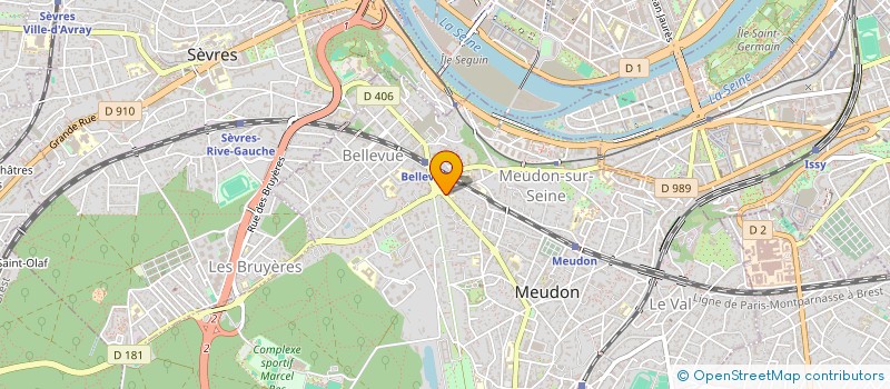 localisation de l'entreprise MONSIEUR BERNARD BERSANI à MEUDON