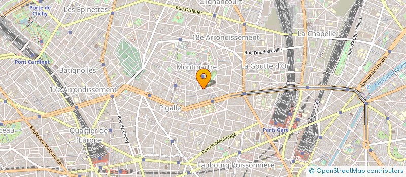 localisation de l'entreprise MONSIEUR BERNARD BERTHEAU à PARIS
