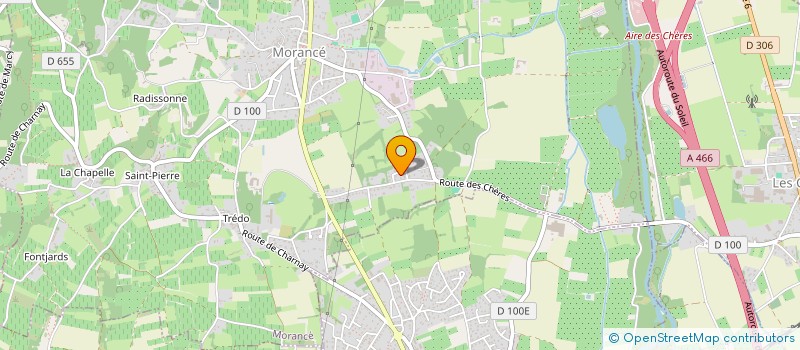 localisation de l'entreprise MONSIEUR BERNARD BESSENAY  MORANCE