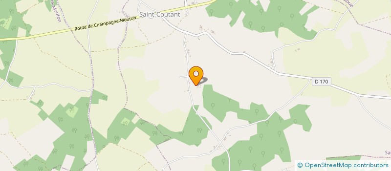 localisation de l'entreprise MONSIEUR BERNARD BESSERIER  SAINT-COUTANT