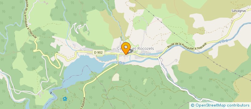 localisation de l'entreprise MONSIEUR BERNARD BESSIERE  CEILHES-ET-ROCOZELS