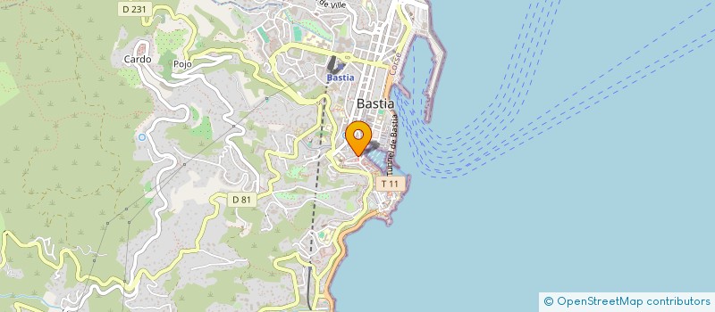 localisation de l'entreprise MONSIEUR BERNARD BIAGGI à BASTIA