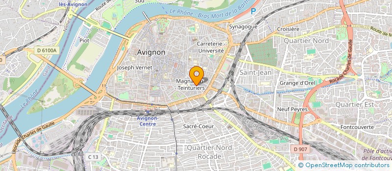 localisation de l'entreprise MONSIEUR BERNARD BIALLET à AVIGNON