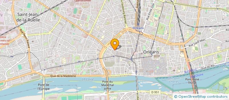 localisation de l'entreprise MONSIEUR BERNARD BIARD à ORLEANS