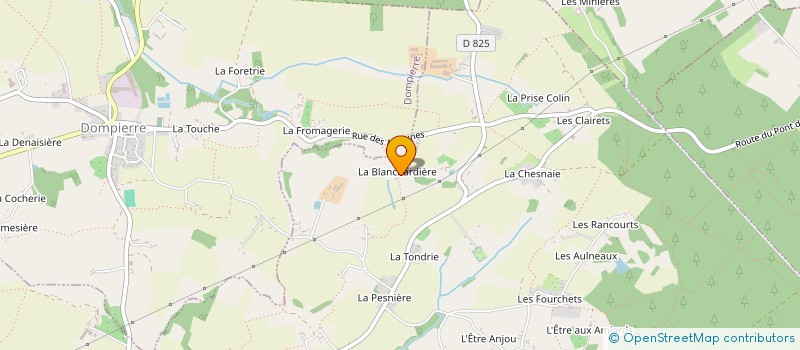 localisation de l'entreprise MONSIEUR BERNARD BIGEON à CHAMPSECRET