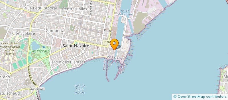 localisation de l'entreprise MONSIEUR BERNARD BIGER  SAINT-NAZAIRE