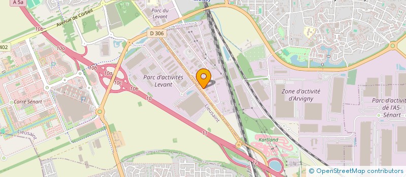 localisation de l'entreprise MONSIEUR BERNARD BIGOT  MOISSY-CRAMAYEL