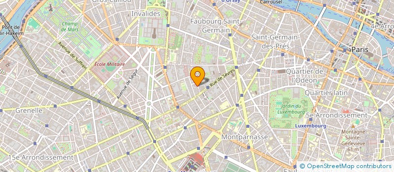 localisation de l'entreprise MONSIEUR BERNARD BIJON  PARIS