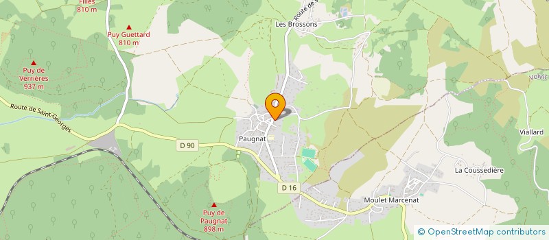 localisation de l'entreprise MONSIEUR BERNARD BILLET à CHARBONNIERES-LES-VARENNES