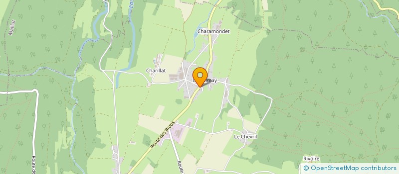 localisation de l'entreprise MONSIEUR BERNARD BILLION  VIEU-D'IZENAVE