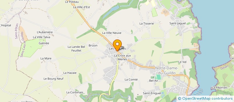 localisation de l'entreprise MONSIEUR BERNARD BINET à SAINT-CAST-LE-GUILDO