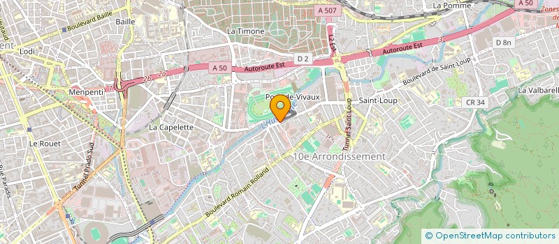 localisation de l'entreprise MONSIEUR BERNARD BISTAGNE à MARSEILLE