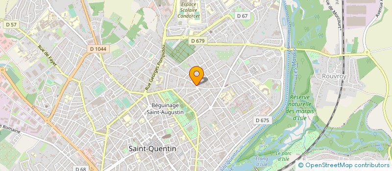 localisation de l'entreprise MONSIEUR BERNARD BITTEL à SAINT-QUENTIN