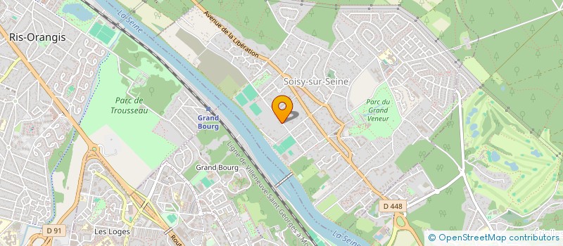 localisation de l'entreprise MONSIEUR BERNARD BLAISE à SOISY-SUR-SEINE