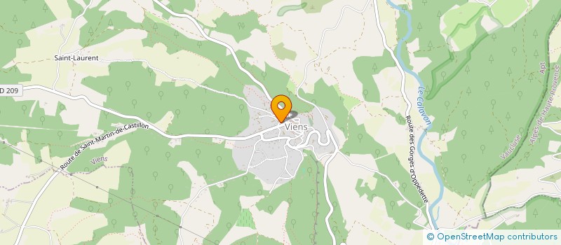 localisation de l'entreprise MONSIEUR BERNARD BLANC à VIENS