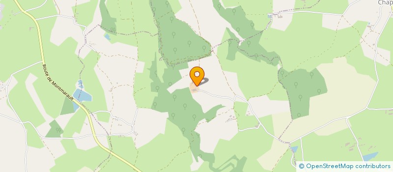 localisation de l'entreprise MONSIEUR BERNARD BLANC  SAINT-PRIEST-EN-MURAT