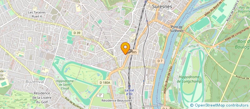 localisation de l'entreprise MONSIEUR BERNARD BLANC à SURESNES