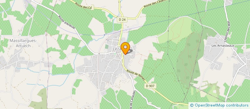 localisation de l'entreprise MONSIEUR BERNARD BLANCHER à LEZAN