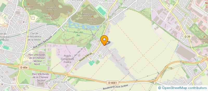 localisation de l'entreprise MONSIEUR BERNARD BLASZCZAK  DROCOURT