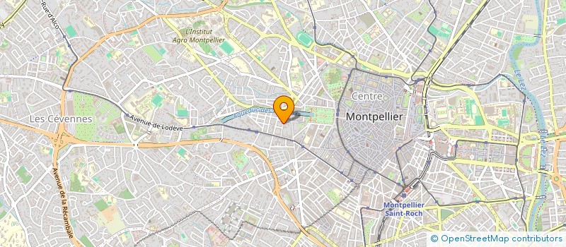 localisation de l'entreprise MONSIEUR BERNARD BLAZY à MONTPELLIER