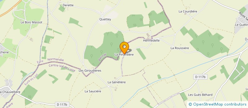 localisation de l'entreprise MONSIEUR BERNARD BLONDEL à LAMBLORE