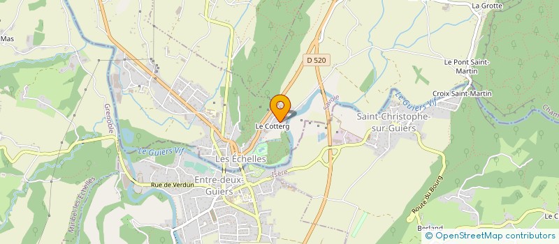 localisation de l'entreprise MONSIEUR BERNARD BLONDIN  SAINT-CHRISTOPHE-LA-GROTTE