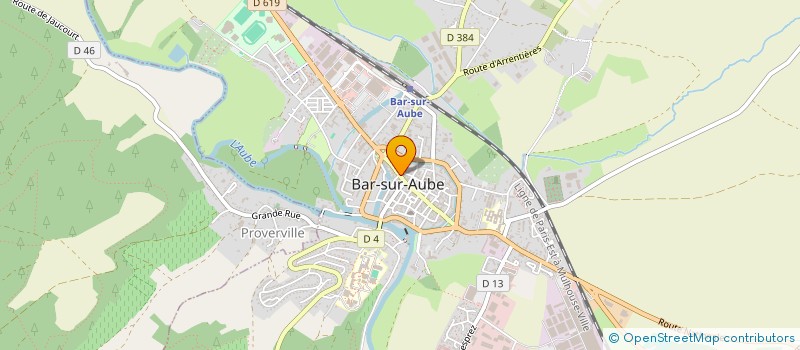 localisation de l'entreprise MONSIEUR BERNARD BOGE  BAR-SUR-AUBE