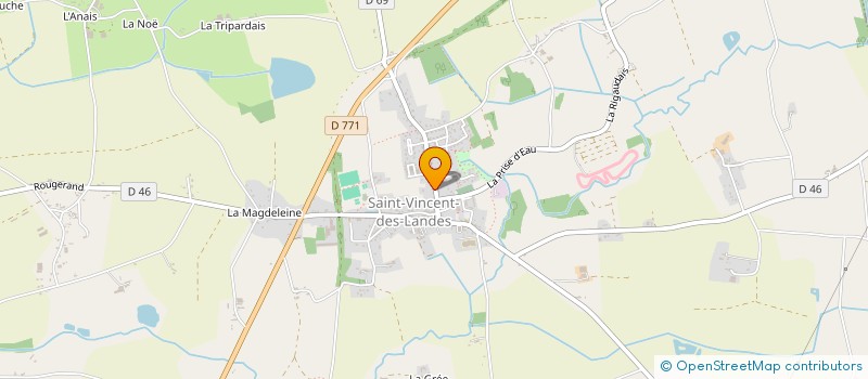 localisation de l'entreprise MONSIEUR BERNARD BOHEAS  DERVAL