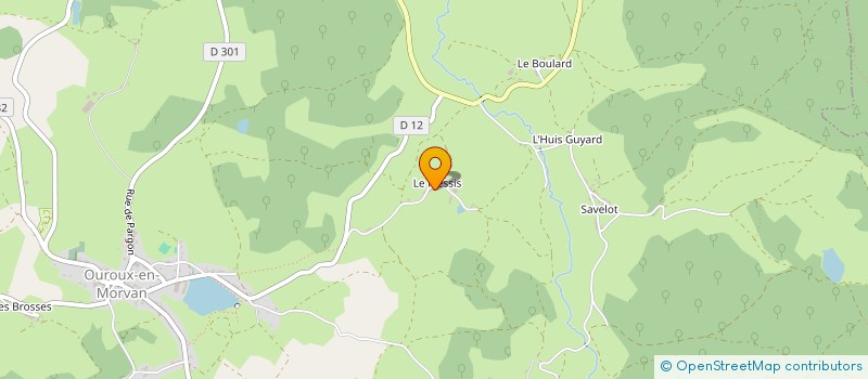 localisation de l'entreprise MONSIEUR BERNARD BOICHE à OUROUX-EN-MORVAN