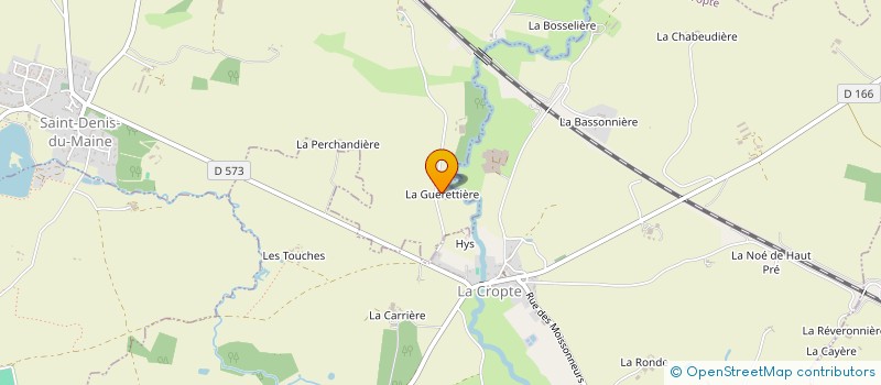 localisation de l'entreprise MONSIEUR BERNARD BOIZARD à SAINT-DENIS-DU-MAINE