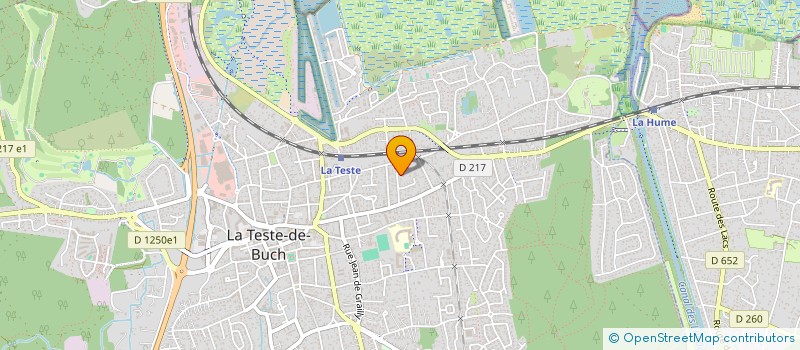 localisation de l'entreprise MONSIEUR BERNARD BONHOURE à LA TESTE-DE-BUCH