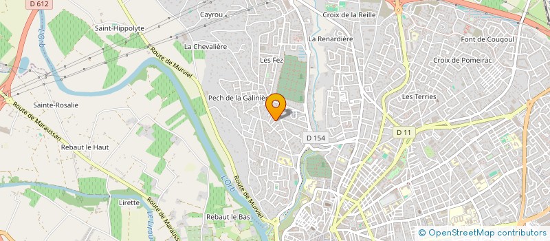 localisation de l'entreprise MONSIEUR BERNARD BONJEAN à BEZIERS