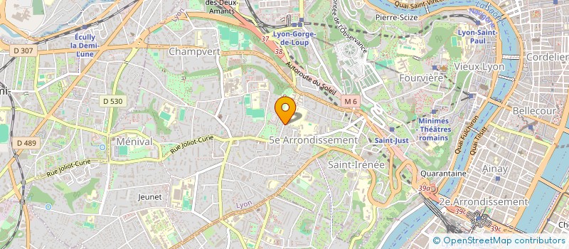 localisation de l'entreprise MONSIEUR BERNARD BONNEVAY  LYON