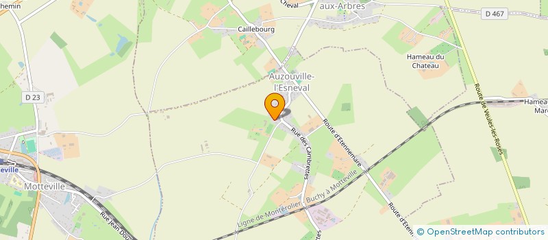 localisation de l'entreprise MONSIEUR BERNARD BORCKHOLZ  AUZOUVILLE-L'ESNEVAL