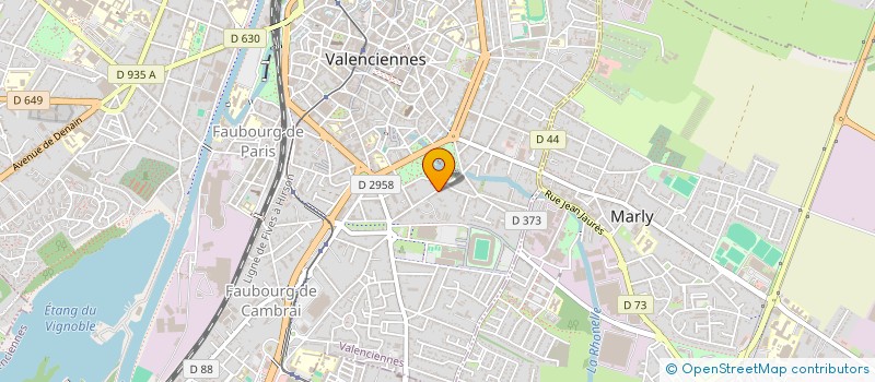 localisation de l'entreprise MONSIEUR BERNARD BOSCHER  VALENCIENNES