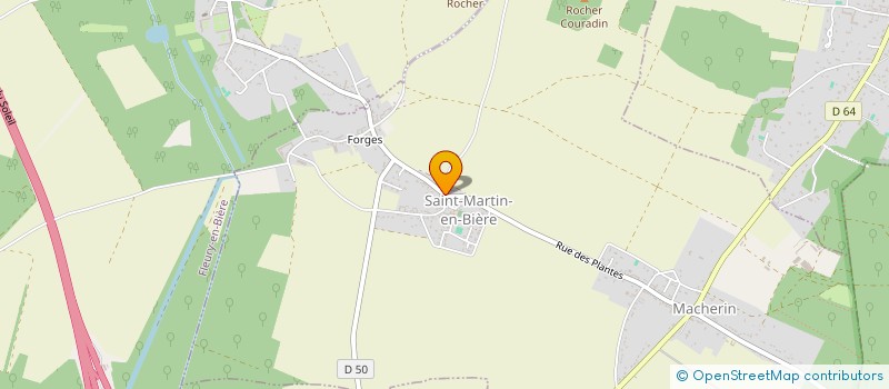 localisation de l'entreprise MONSIEUR BERNARD BOSSU  BARBIZON