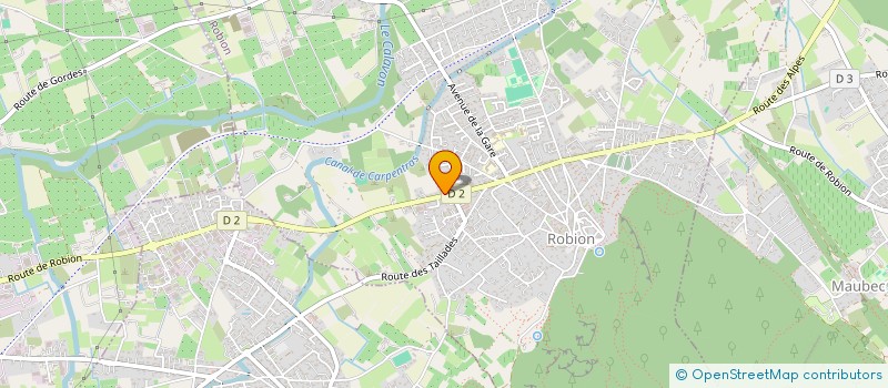 localisation de l'entreprise MONSIEUR BERNARD BOUCHET  ROBION