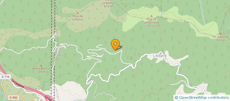 localisation de l'entreprise MONSIEUR BERNARD BOURRAT  MAUREILLAS-LAS-ILLAS