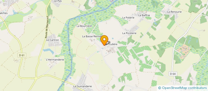 localisation de l'entreprise MONSIEUR BERNARD BOUTE à SAINTE PAZANNE
