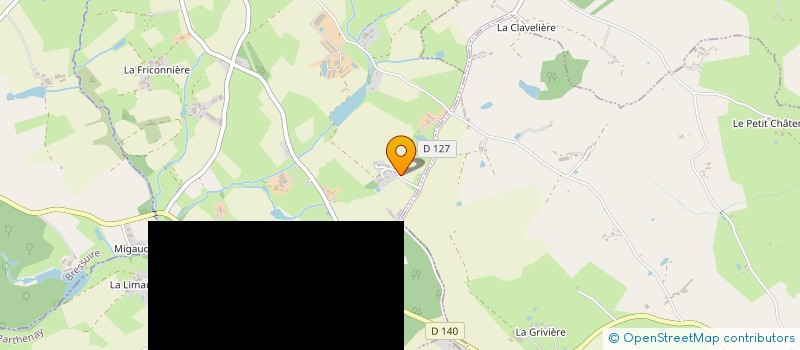 localisation de l'entreprise MONSIEUR BERNARD BOUTET à POUGNE-HERISSON