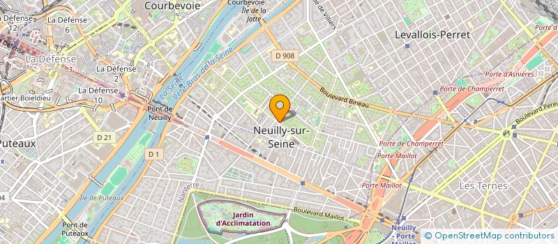 localisation de l'entreprise MONSIEUR BERNARD BOUTIN à NEUILLY-SUR-SEINE