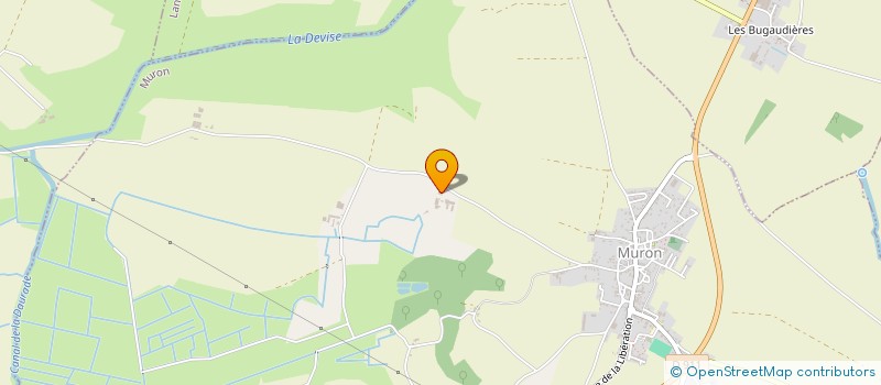 localisation de l'entreprise MONSIEUR BERNARD BOUTIN  MURON