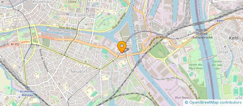localisation de l'entreprise MONSIEUR BERNARD BOUTONNET  STRASBOURG