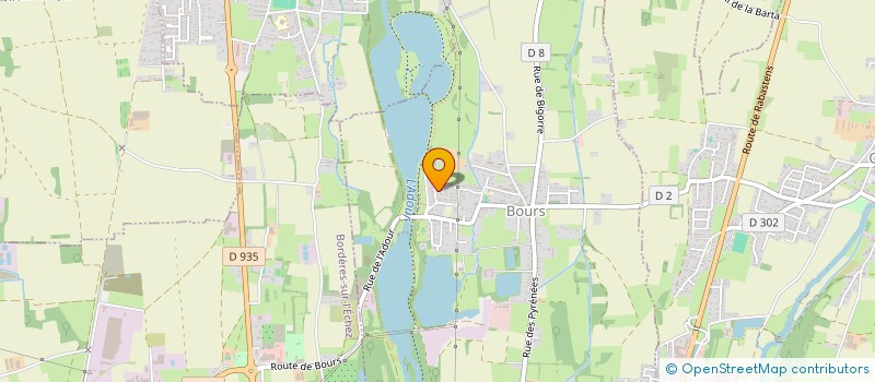 localisation de l'entreprise MONSIEUR BERNARD BOUTTIER  BOURS