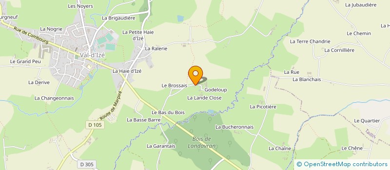 localisation de l'entreprise MONSIEUR BERNARD BOUVET à VAL-D'IZE