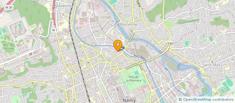 localisation de l'entreprise MONSIEUR BERNARD BRAND  NANCY