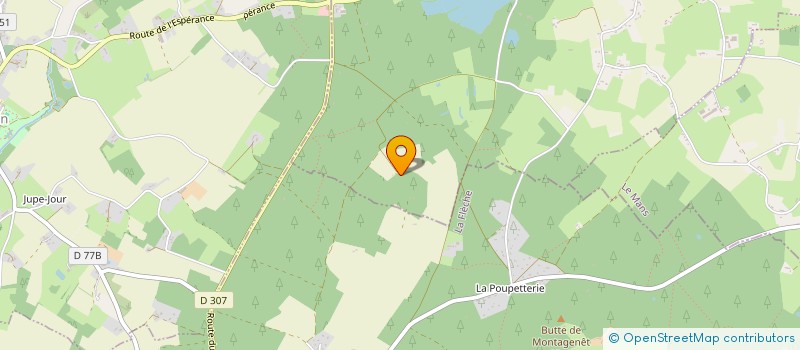 localisation de l'entreprise MONSIEUR BERNARD BRETEAU  TELOCHE