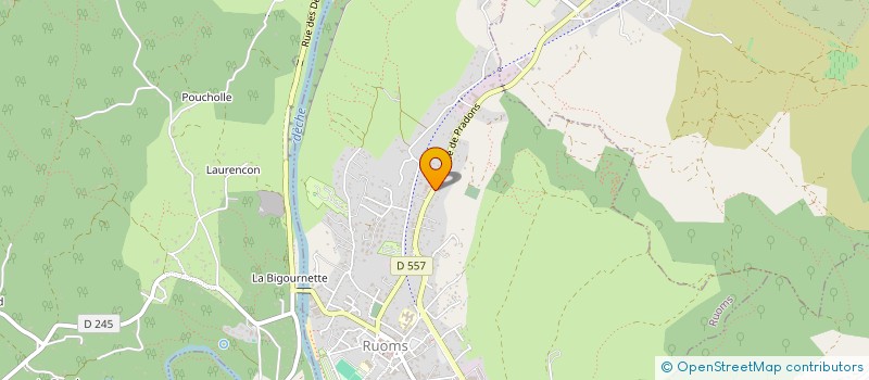 localisation de l'entreprise MONSIEUR BERNARD BREYSSE  RUOMS