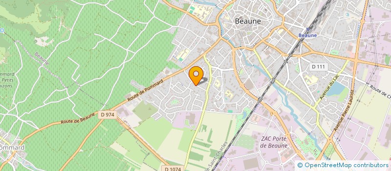 localisation de l'entreprise MONSIEUR BERNARD BRIDOT à BEAUNE